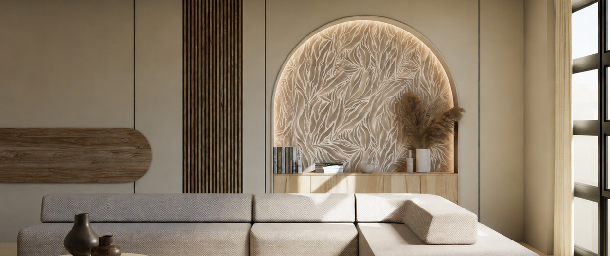 Bringing Nature Into the Home Through Custom Wallcoverings